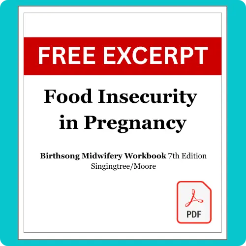 Excerpt – Food Insecurity in Pregnancy